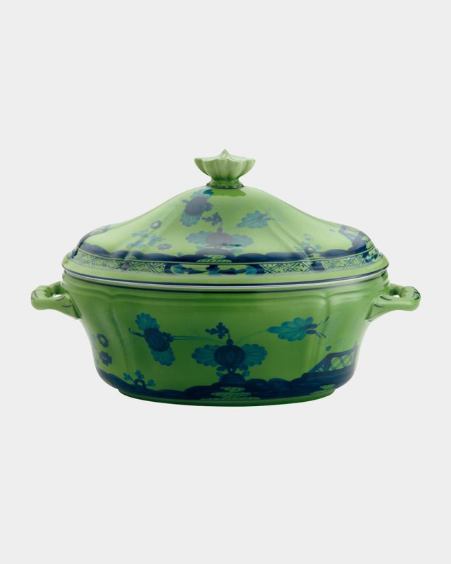 Oriente Italiano Oval Tureen With Cover